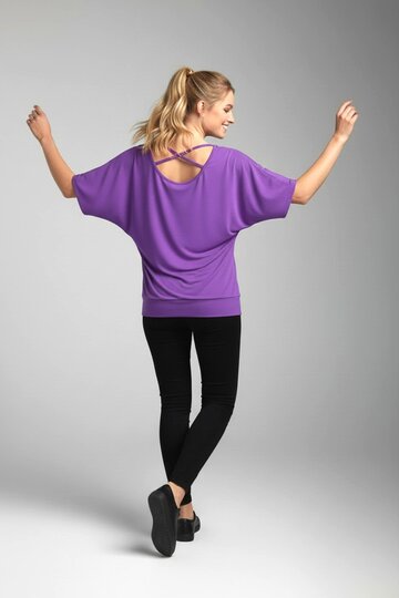 bluzka kimono fioletowa