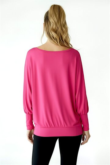 bluzka do zumby różowa