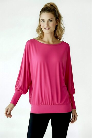 różowa bluzka na zumbę